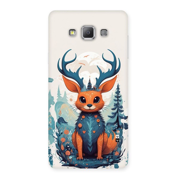 Magestic Animal Back Case for Galaxy A7