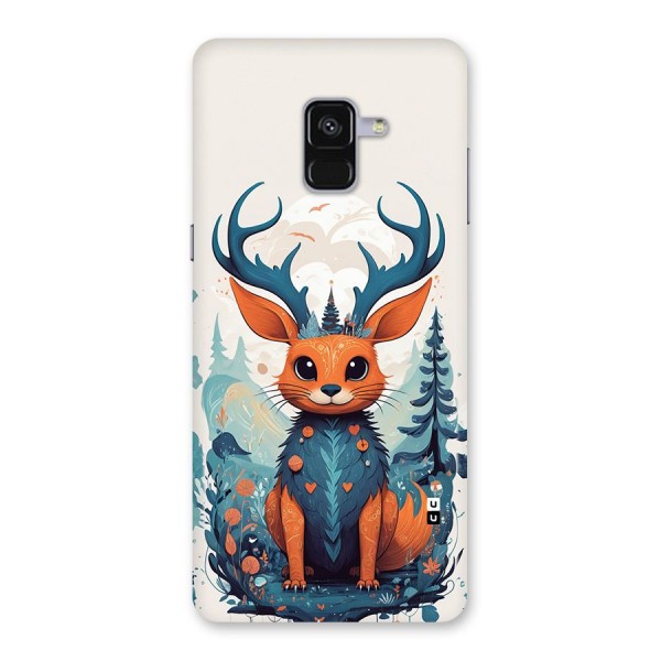 Magestic Animal Back Case for Galaxy A8 Plus