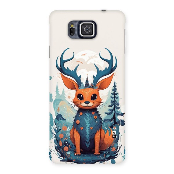 Magestic Animal Back Case for Galaxy Alpha