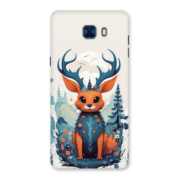 Magestic Animal Back Case for Galaxy C7 Pro