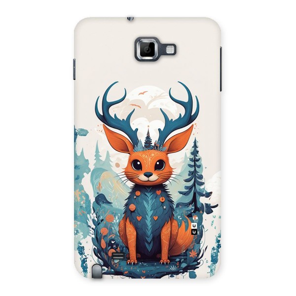 Magestic Animal Back Case for Galaxy Note