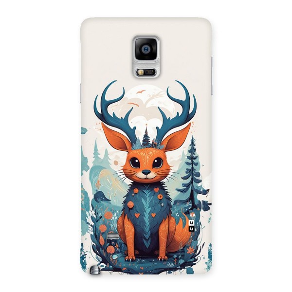 Magestic Animal Back Case for Galaxy Note 4