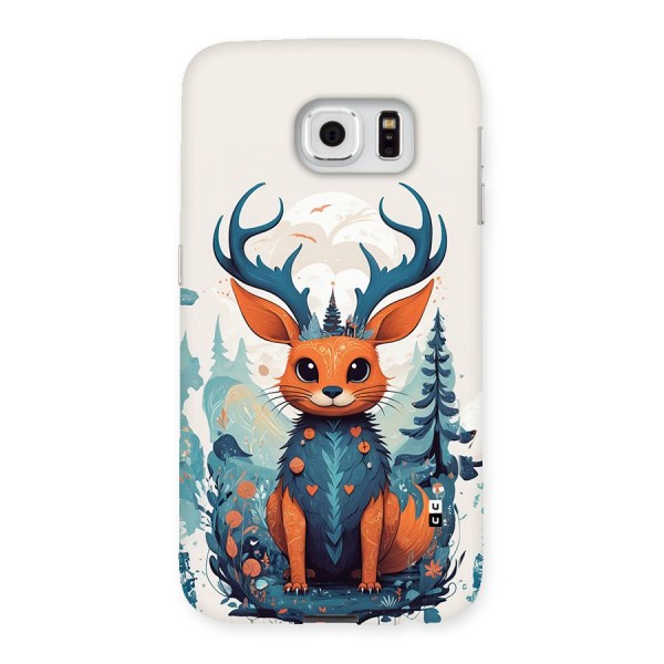 Magestic Animal Back Case for Galaxy S6