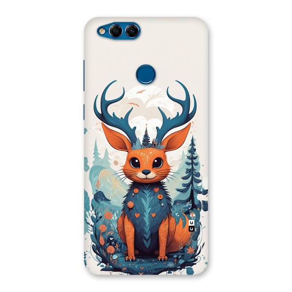 Magestic Animal Back Case for Honor 7X