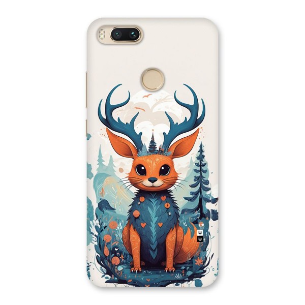 Magestic Animal Back Case for Mi A1