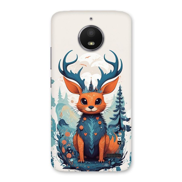 Magestic Animal Back Case for Moto E4