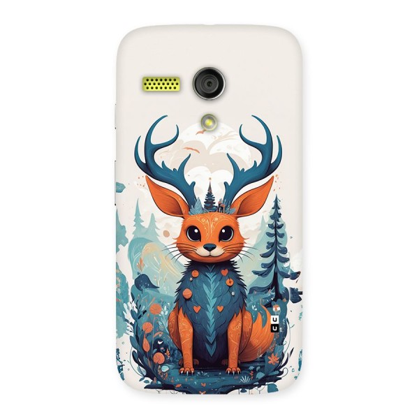 Magestic Animal Back Case for Moto G