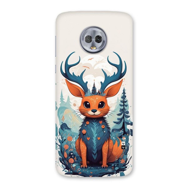 Magestic Animal Back Case for Moto G6