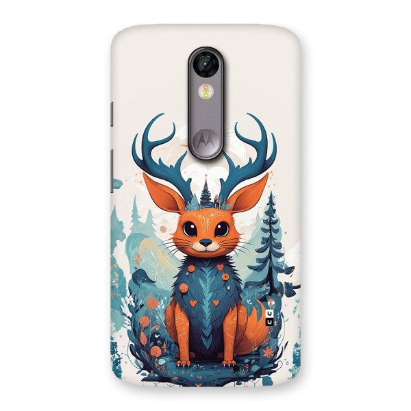 Magestic Animal Back Case for Moto X Force