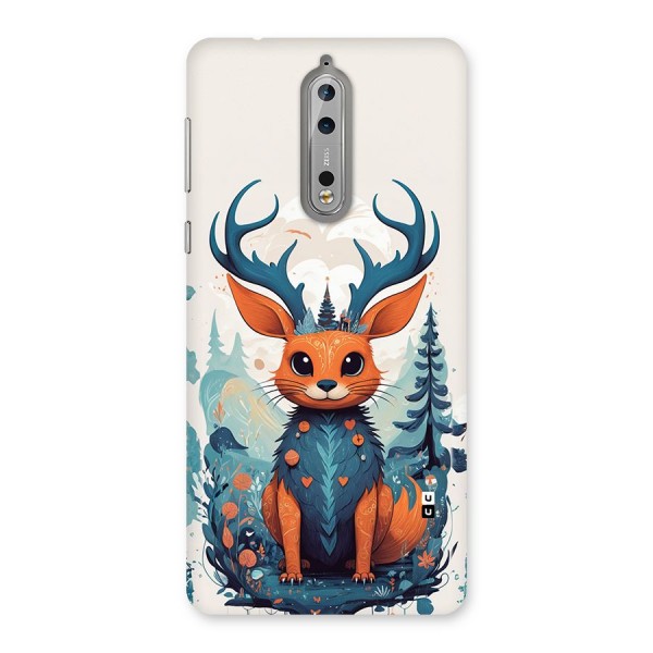 Magestic Animal Back Case for Nokia 8