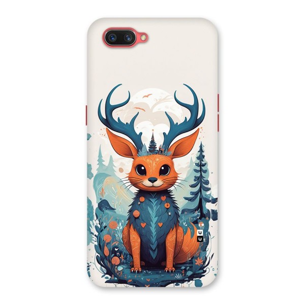 Magestic Animal Back Case for Oppo A3s