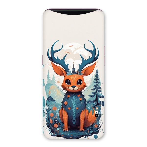 Magestic Animal Back Case for Oppo Find X