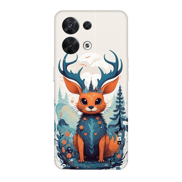 Magestic Animal Back Case for Oppo Reno8 5G