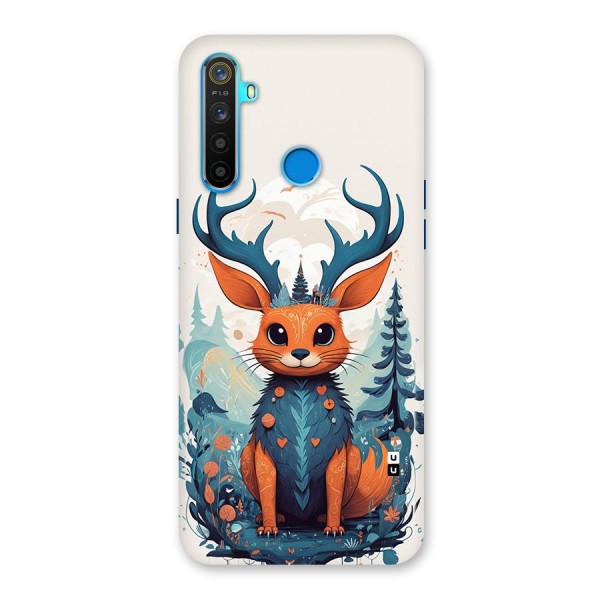 Magestic Animal Back Case for Realme 5s