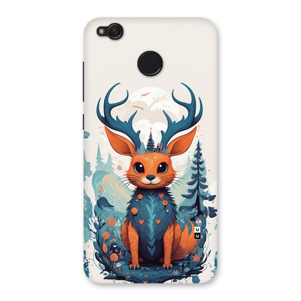 Magestic Animal Back Case for Redmi 4