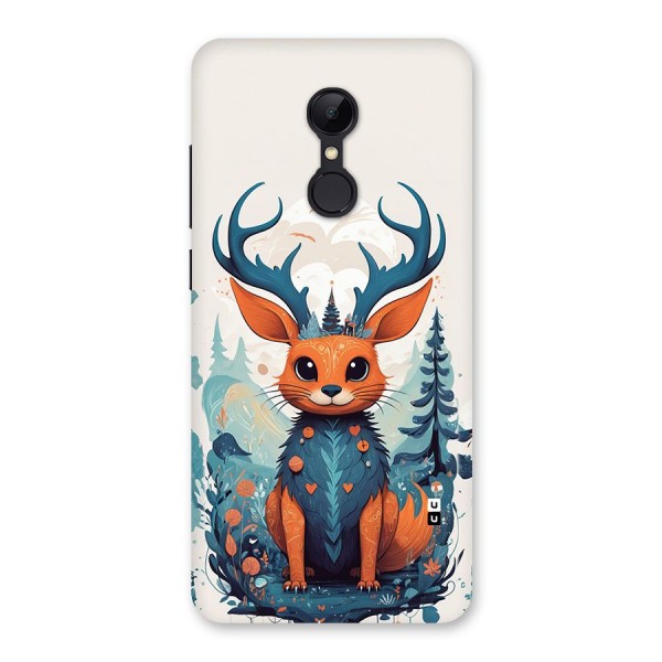 Magestic Animal Back Case for Redmi 5