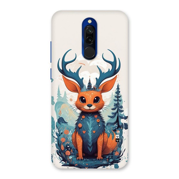 Magestic Animal Back Case for Redmi 8