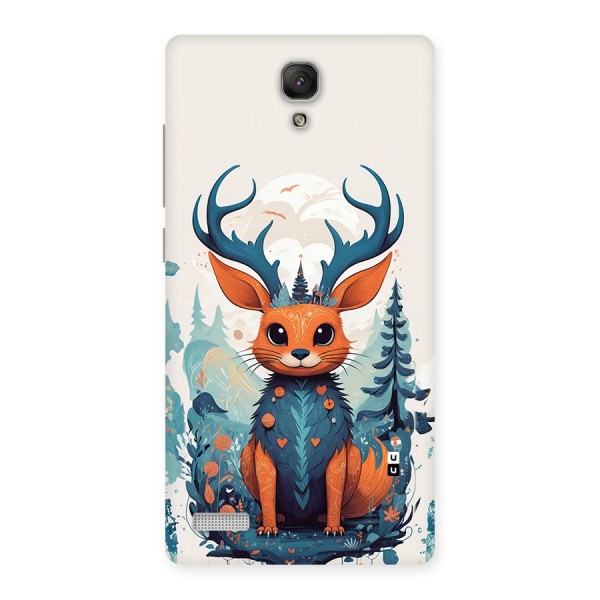 Magestic Animal Back Case for Redmi Note