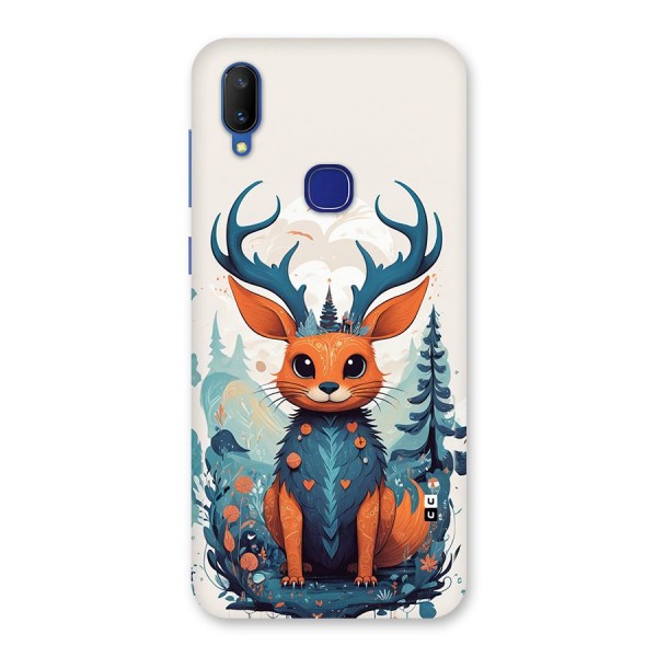 Magestic Animal Back Case for Vivo V11