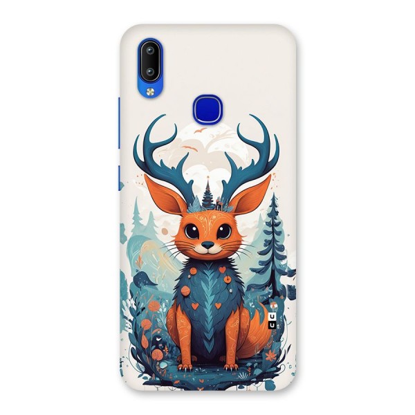 Magestic Animal Back Case for Vivo Y91