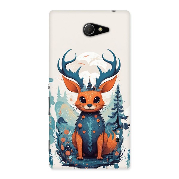 Magestic Animal Back Case for Xperia M2