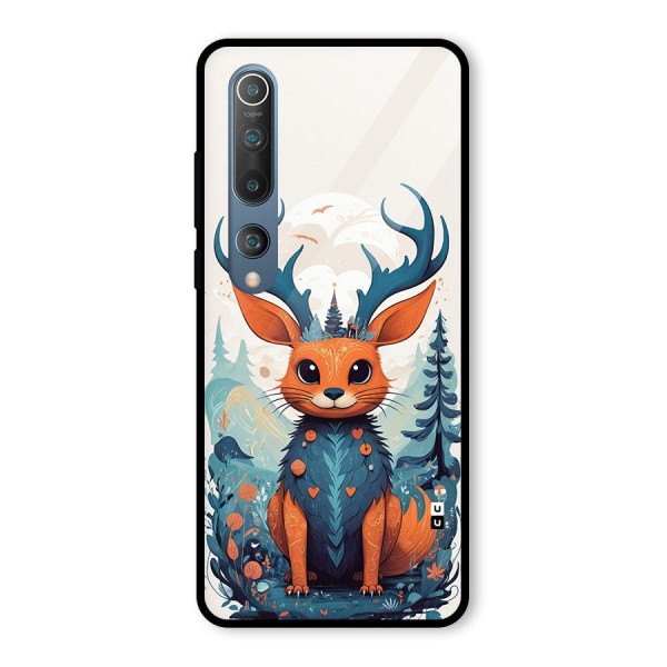 Magestic Animal Glass Back Case for Mi 10