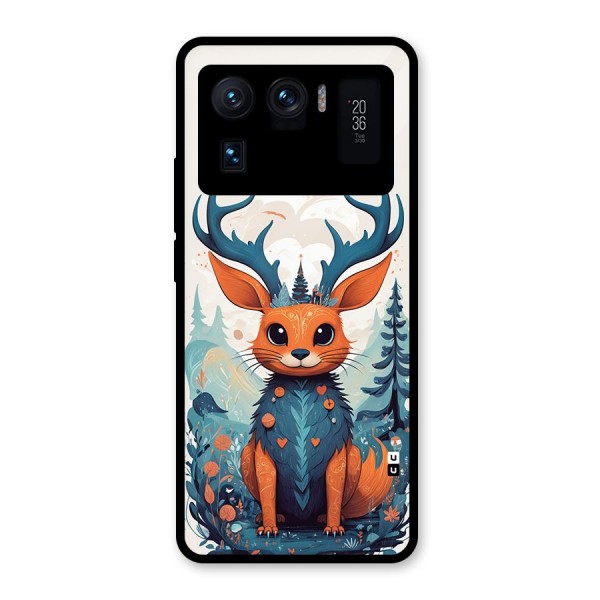 Magestic Animal Glass Back Case for Mi 11 Ultra