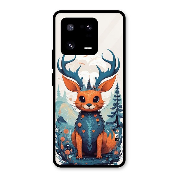 Magestic Animal Glass Back Case for Xiaomi 13 Pro