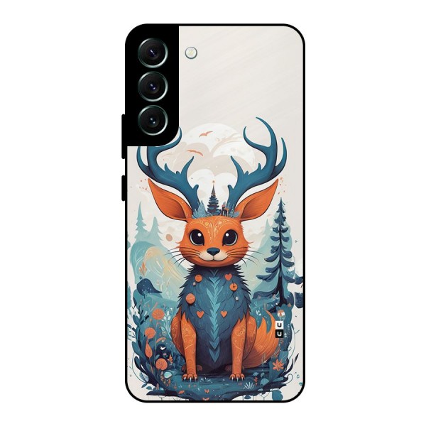 Magestic Animal Metal Back Case for Galaxy S22 Plus 5G