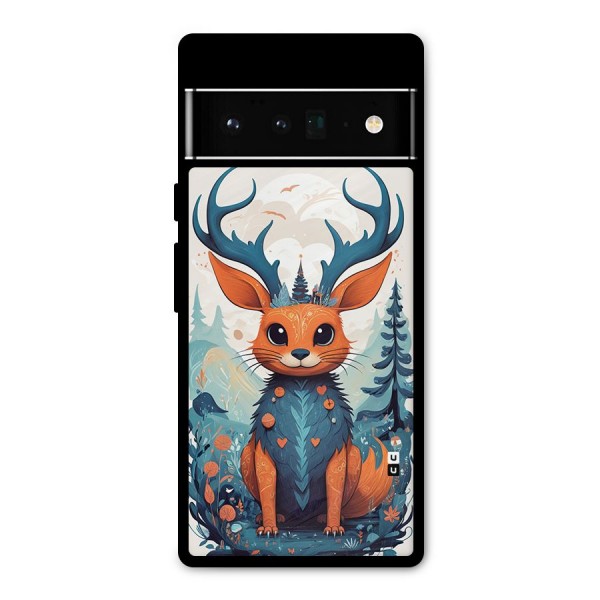 Magestic Animal Metal Back Case for Google Pixel 6 Pro