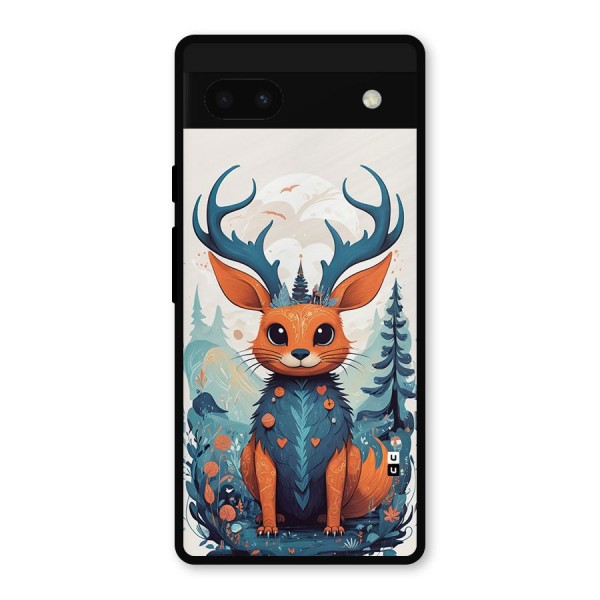 Magestic Animal Metal Back Case for Google Pixel 6a