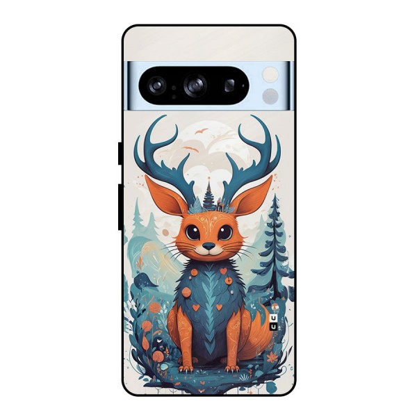 Magestic Animal Metal Back Case for Google Pixel 8 Pro