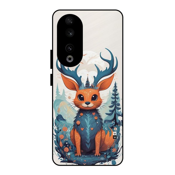 Magestic Animal Metal Back Case for Honor 90