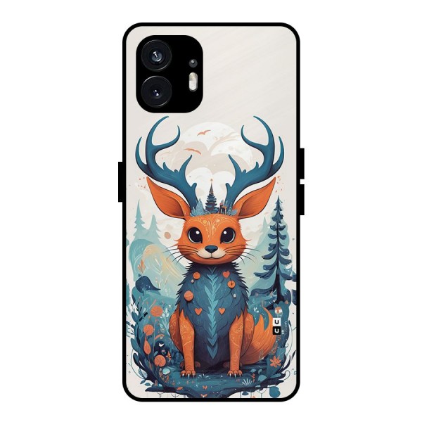 Magestic Animal Metal Back Case for Nothing Phone 2