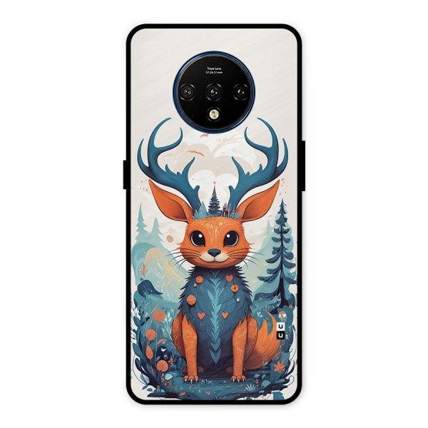 Magestic Animal Metal Back Case for OnePlus 7T