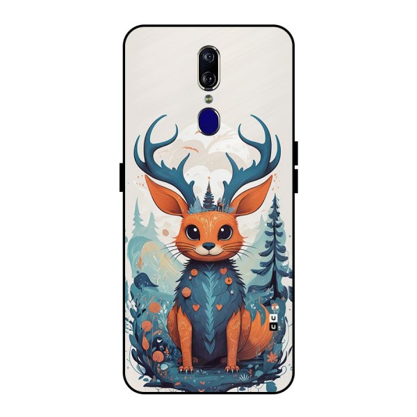 Magestic Animal Metal Back Case for Oppo F11