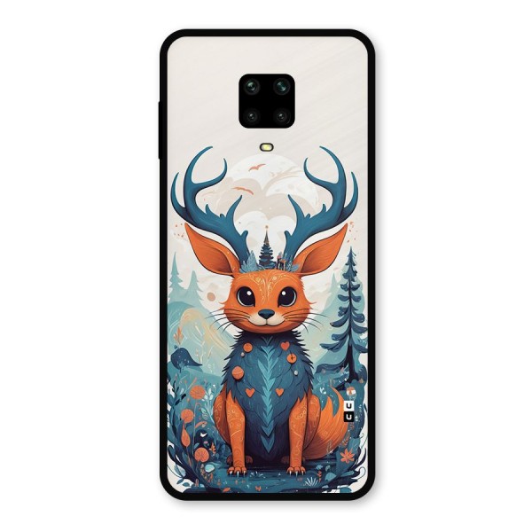 Magestic Animal Metal Back Case for Poco M2