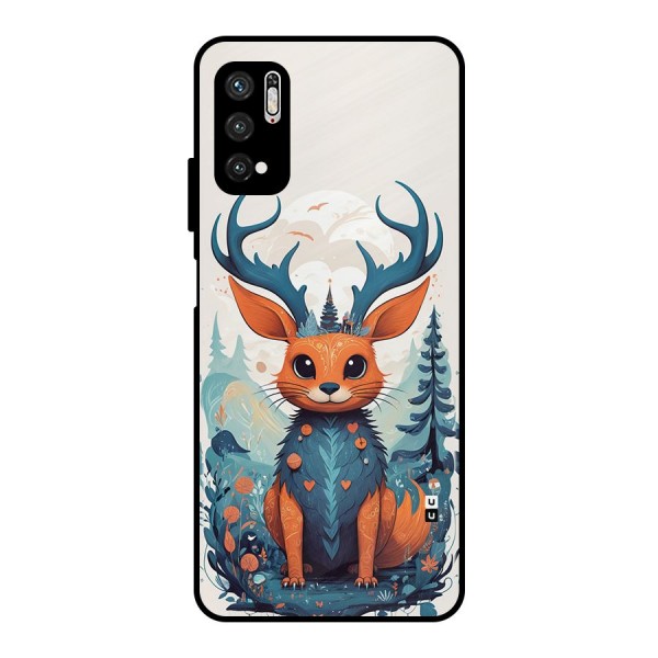 Magestic Animal Metal Back Case for Poco M3 Pro 5G