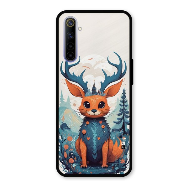 Magestic Animal Metal Back Case for Realme 6