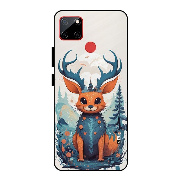 Magestic Animal Metal Back Case for Realme C12