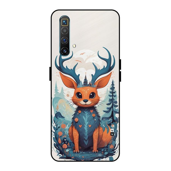 Magestic Animal Metal Back Case for Realme X3 SuperZoom