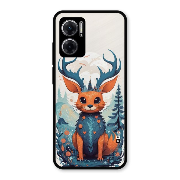 Magestic Animal Metal Back Case for Redmi 11 Prime 5G