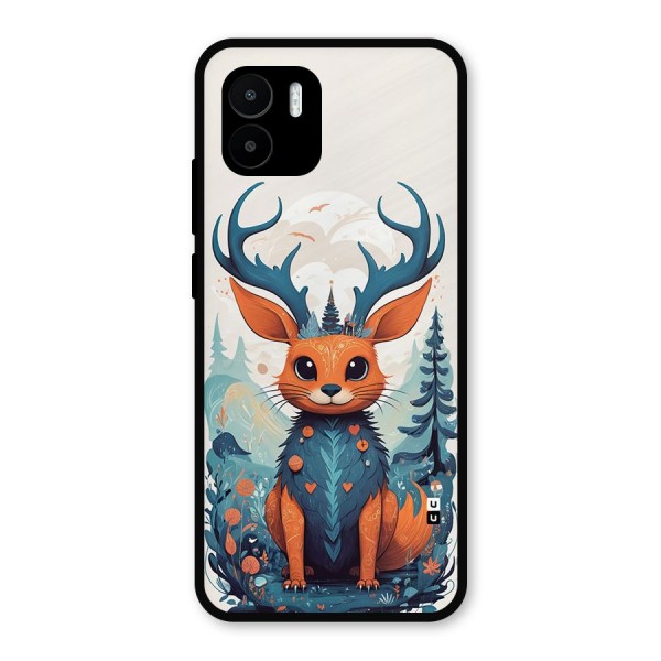 Magestic Animal Metal Back Case for Redmi A2