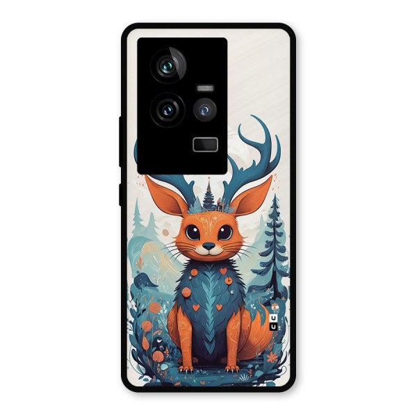 Magestic Animal Metal Back Case for iQOO 11 5G