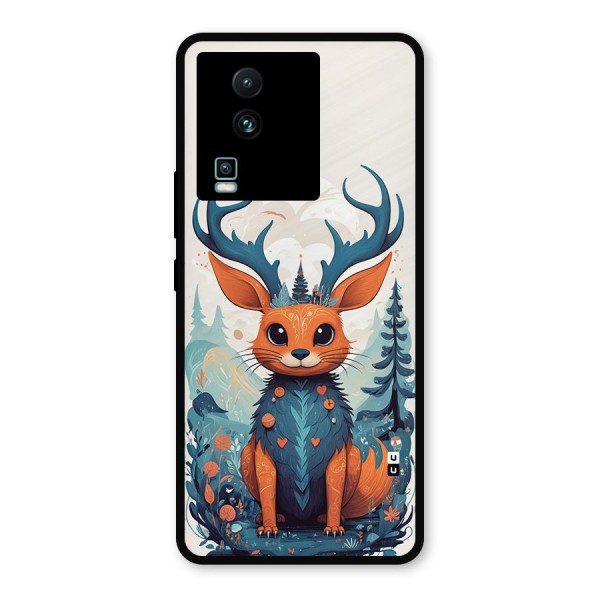 Magestic Animal Metal Back Case for iQOO Neo 7