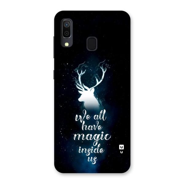 Magic Inside Back Case for Galaxy A20