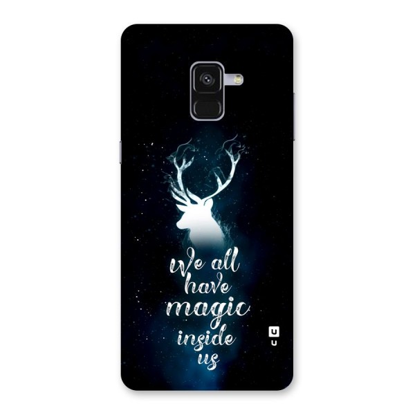 Magic Inside Back Case for Galaxy A8 Plus