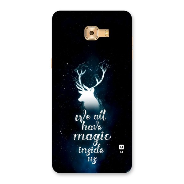 Magic Inside Back Case for Galaxy C9 Pro