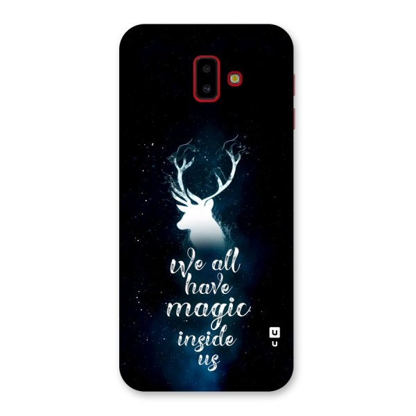 Magic Inside Back Case for Galaxy J6 Plus