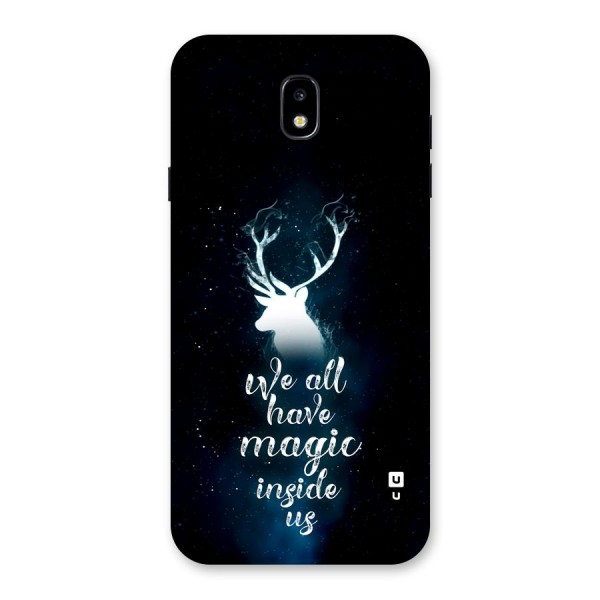 Magic Inside Back Case for Galaxy J7 Pro